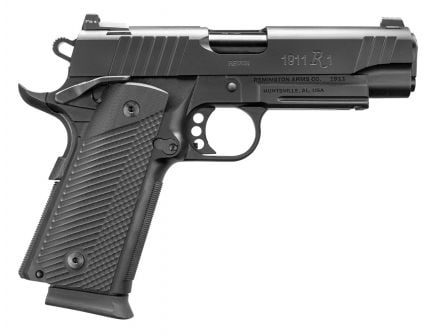 Remington 1911 R1 Recon Commander Double Stack 9mm 18+1 Round Pistol, Black PVD - 96490