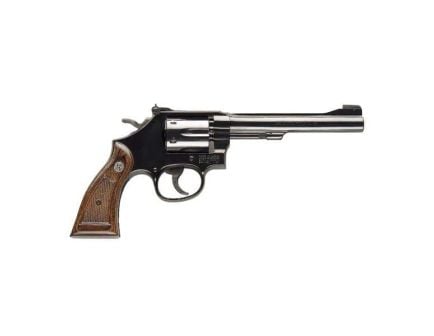 Smith & Wesson Model 17/K-Frame .22LR Revolver 6" 6rds, Black