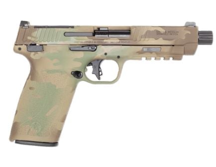Smith & Wesson M&P 5.7 5" TB 5.7x28mm 22rd Pistol, MultiCam - 14183