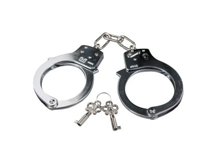 Rothco Double Lock Steel Handcuffs - Silver