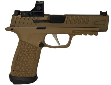 Sig P365 FUSE 4.3" 9mm OR (1)17/(2)21rd Pistol w/ Romeo-RS Compact 3MOA, Burnt Bronze - SCT365XFBTBRZ