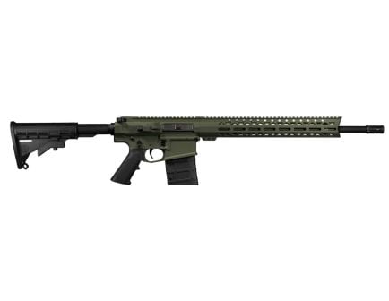 Live Free Armory LF308 Battle .308 Win 18" AR Rifle, OD Green - LFBR82023