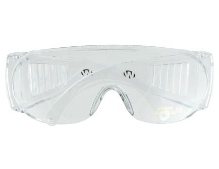 Walkers Game Ear Full Coverage Wraparound Glasses, Clear Lens - GWP-FCSGL-CLR