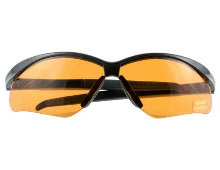Walkers Game Ear Crosshair Half Frame Glasses, Amber Lens - GWP-SGL-AMB
