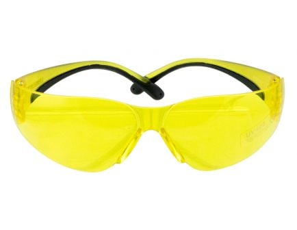 Walkers Game Ear Half-Frame Shooting Glasses, Yellow Lens - GWPYWSGYL