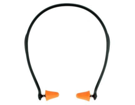 Walkers Game Ear Pro-Tek 25 dB Inside the Ear Plug Band, Black/Orange - GWPPLGBND