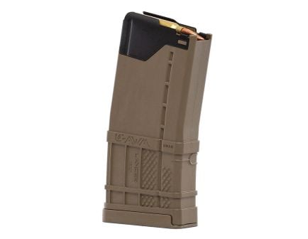 Lancer L5 Advanced Warfighter Magazine - 20rd, Opaque Flat Dark Earth