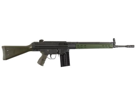 PTR Industries GI-100002 7.62x51mm 20 Round Semi Auto Roller Delayed Blowback Rifle with Scope Mount, Fixed
