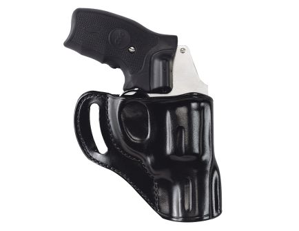 Galco Hornet S&W J Frame Leather OWB Holster Right, Black - HT158B
