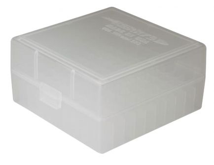 Berrys Bullets 005 .223 Rem/5.56 100 Round Snap-Hinge Ammo Box, Clear - 05030