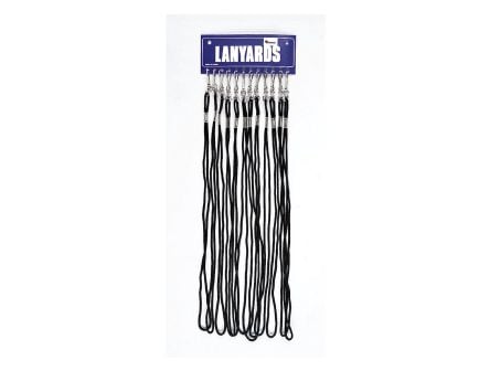 Rothco Whistle Lanyards - Black