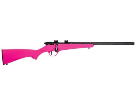 Savage Arms Rascal FV-SR (Pink) 22 LR 16.11 Round Bolt Action Rimfire Rifle