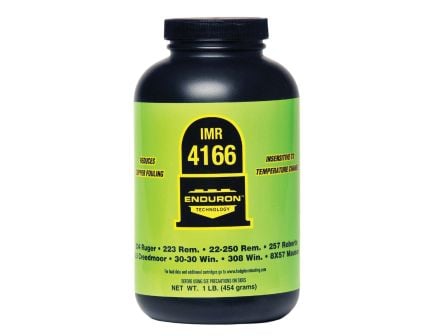 IMR Powders Enduron 4166 .308 Win/7.62mm Rifle Smokeless Powder, 1 lb Bottle