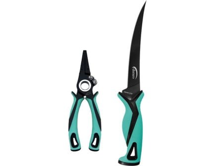 Danco Pro Series 7" Fillet Knife & Pliers Combo Pack, Seafoam - PFK-P-010