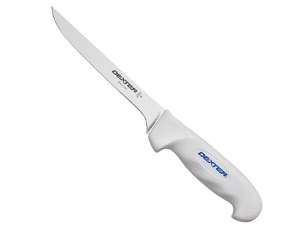 Dexter SofGrip Medium Flex 6" Fillet Knife, White - SG136FFEG