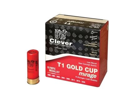 Clever Mirage T1 Super Target 12 Gauge 2-3/4" #7.5 1-1/8 Ounce 250rds Case