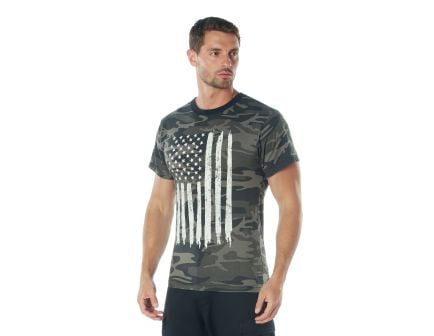 Rothco Camo US Flag T-Shirt