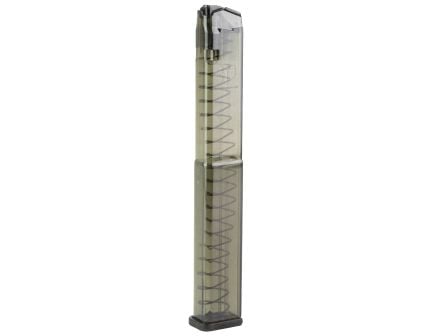 ETS 9mm 40rd Glock Magazine, Carbon Smoke - SMK-GLK-18-40