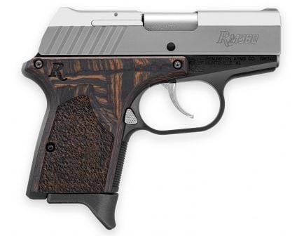Remington RM380 Micro Blue/Silver 380 ACP 6+1 Round Pistol, Anodized Black - 96246