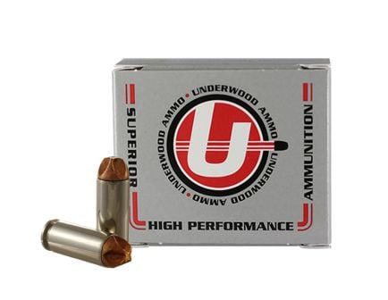 Underwood Xtreme Defender 10mm Auto 115gr Solid Monolithic Copper Ammo, 20rds