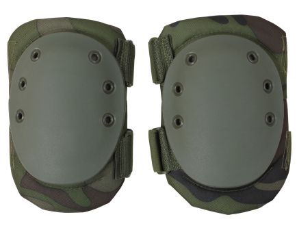 Rothco Tactical Protective Gear Knee Pads - Woodland Camo