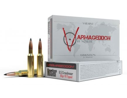 Nosler 6.5 Creedmoor 90 grain Varmageddon Ammo
