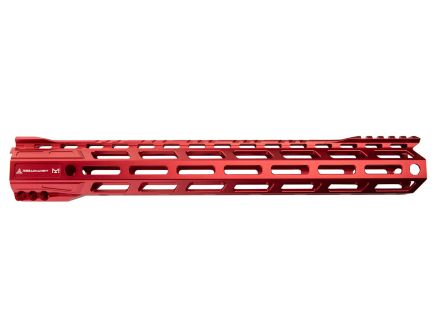 Rise Armament M-LOK/RA-905 15" Forend Lightweight Handguard, Red - RA905150RR