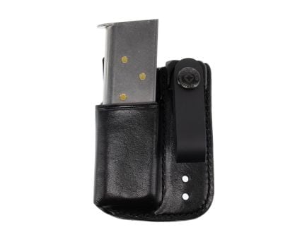 Galco 1911 Steerhide Leather IWB Magazine Carrier, Black - IWBMC26B