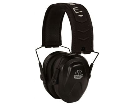 Walkers Game Ear Razor Compact Over the Head Passive Muff, Black - GWPCRPAS
