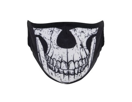 Rothco Half Skull Reusable 3-Layer Polyester Face Mask
