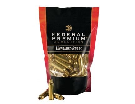 Federal Premium Gold Medal 22-250 Remington Unprimed Brass Cartridge Case, 100/pack - PR22250UPB100