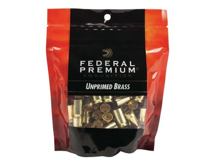 Federal Premium Gold Medal 9mm Luger Unprimed Brass Cartridge Case, 100/pack - PH9UPB100