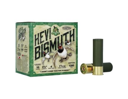 Hevishot HEVI-Bismuth Waterfowl 10 Gauge 3.50" #4 - 1.75 oz - 25rds - HS15504