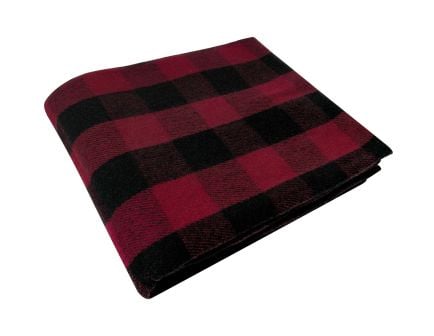 Rothco Plaid Wool Blanket 62X 80 - Red Plaid