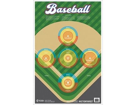 Action Target Baseball Target 23" x 35"