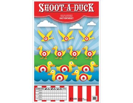 Action Target Shoot-A-Duck Target 23" x 35"