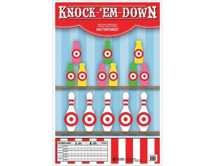 Action Target Knock-Em-Down Target 23" x 35"