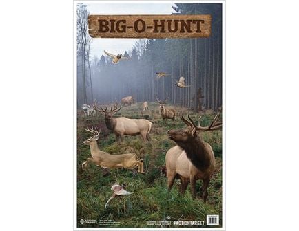 Action Target Big-O-Hunt Target 23" x 35"