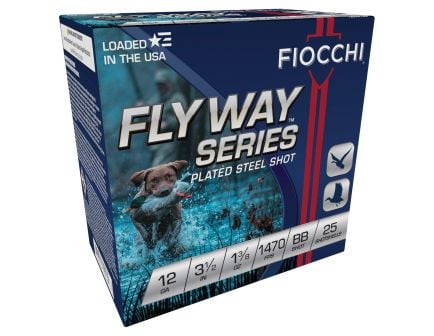 Fiocchi Flyway 12 Gauge 3.50" #BB - 1.37 oz - 25rds - 1235STBB