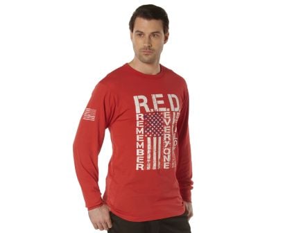 Rothco R.E.D. (Remember Everyone Deployed) Long Sleeve T-Shirt