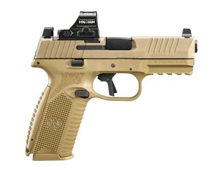 FN America 510 MRD 10mm 4.10" 15rd Pistol w/407c, Flat Dark Earth - 66-101910
