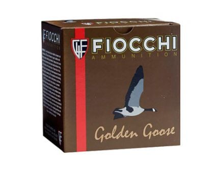 Fiocchi 12ga 3.5" 1-5/8oz #2 Golden Goose Steel Shotshell Ammunition 25 Round Box - 1235GG2