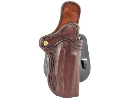 1791 Gunleather Optic Ready 1911 Leather OWB Holster Right 01, Signature Brown - ORPDH1SBRR