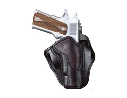 1791 Gunleather Optic Ready 1911 Leather OWB Holster Right 01, Signature Brown - ORBH1SBRR