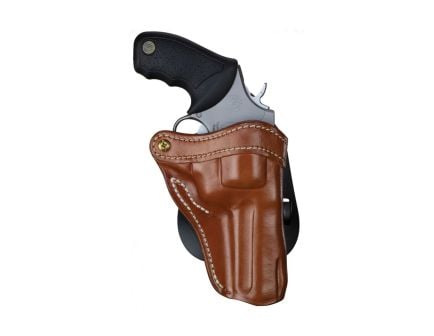 1791 Gunleather RVH2 Ruger GP100 Leather OWB Holster Right 02, Classic Brown - PDHR2CBRR