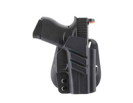 1791 Gunleather Tactical Kydex Glock 48 Kydex OWB Holster Right, Black - TACPDHOWBGLOCK43BLKR