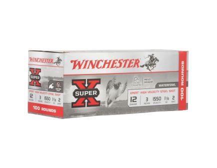 Winchester Super X Xpert 12 Gauge 3" #2 - 1.12 oz - 100rds - WEX1232VP