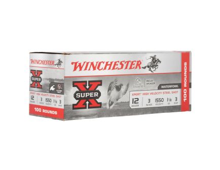 Winchester Super X Xpert 12 Gauge 3" #3 - 1.12 oz - 100rds - WEX1233VP