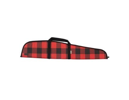 Allen Heritage Lakewood Canvas Rifle Case - 46" Black/Red Plaid, Classic Style - 70746