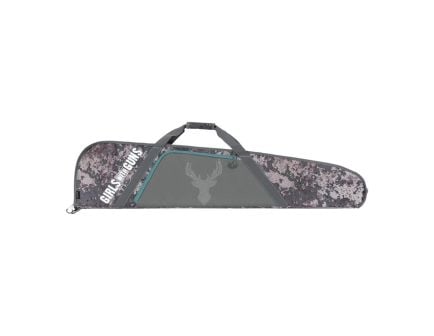 Girls with Guns Ten Point Dreams Foam Rifle Case - 46" Gray/Teal/Shade Camo, Ultimate Style - 9146